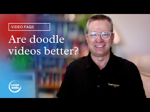 Are Doodle Videos Better Live Videos?