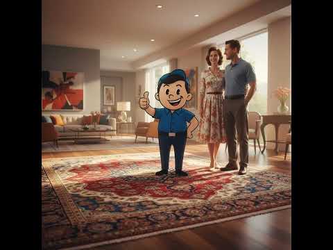 AI Promo Video for The Steam Team | Rug Cleaning Plant